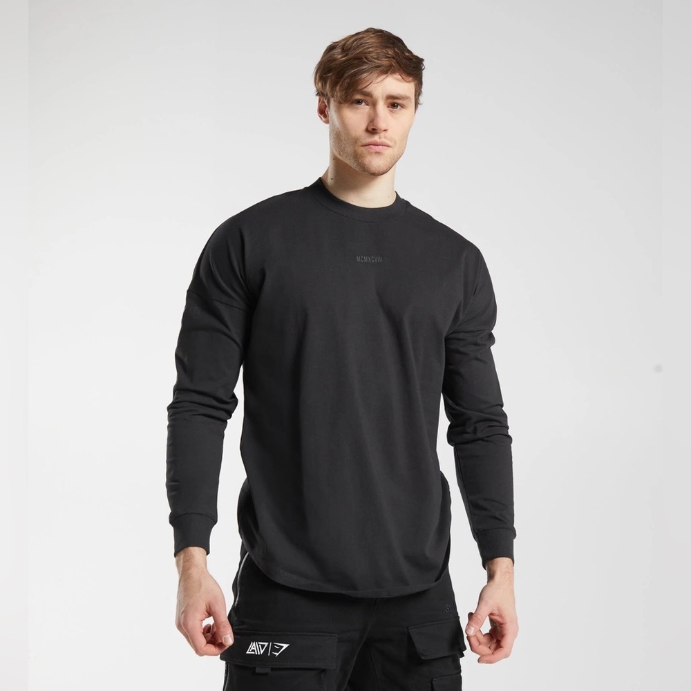 gymshark x david laid oversized long sleeve